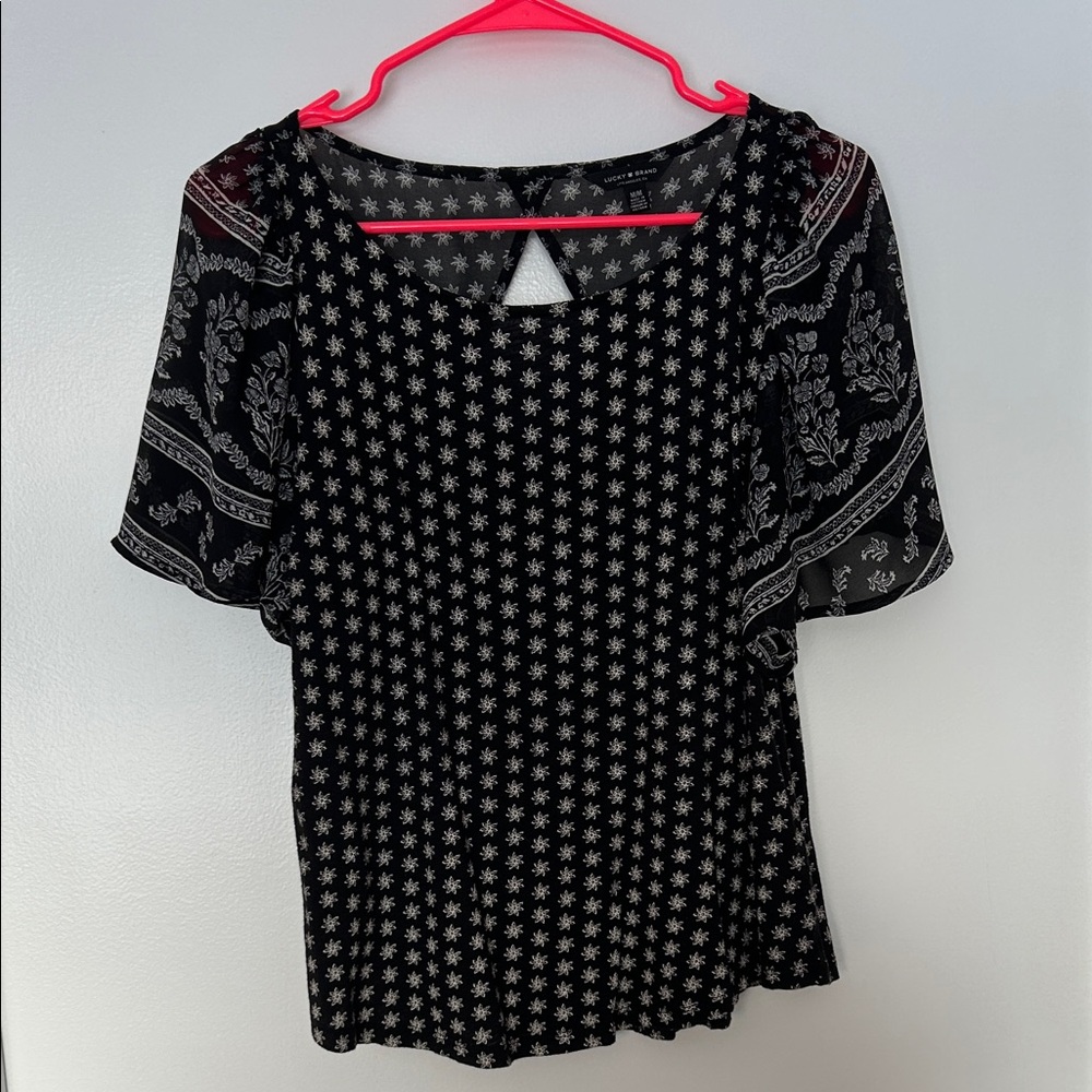 LUCKY BRAND floral top